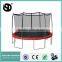 16ft big round bungee trampoline with safety net