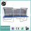 8x12ft square kids jumping trampoline with ladder