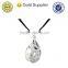 hot selling factory low price pretty gold animal necklace with rhinestone