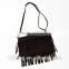 2016 Fashion latest ladies pu tassel handbags for girls