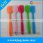 Silicone mixing spatula set in 4 colors with customized logo