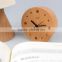 Cheap Wood carving desktop clock wholesale, DRZ005