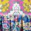 Wholesale boutique baby girl tank cotton dresses with floral print