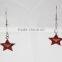 Fashion Women Earrings Jewelry Star Dangle Long Chain Earrings