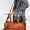 Real Leather Vintage Messenger Shoulder Bag Cross body Bag Briefcase Office Laptop Bag Camera Bag Genuine Leather Bag