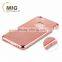 For iphone 6 Woven pattern electroplating TPU case for iPhone 6S Cell phone case