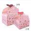 Punctual timing exquisite workmanship in stock candy box /wedding candy box /packing box