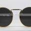 New Arrival Classics Creative Spring Hinge Round Metal Sunglasses