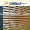 Wood pattern 25 mm PVC vinyl Venetain blinds for home decor and bathroom use made by china supplier