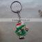 fashionable custom design epoxy pvc key chains for gifts/hot sale safe & non-toxic pvc key chains