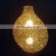 2015 Decorative rattan wicker table lamps/light with CE