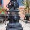 5 ARM VICTORIAN STYLE 10FT. CAST IRON STREET LIGHTS
