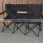 Folding double seat camping chair