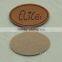 Custom synthetic leather patch for boy's casual clothing