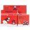 Merry Christmas gift packaging paper shopping bag with handles