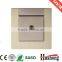 Aluminium electrical switches