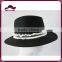 Wool felt panama hat with Fringe Tassel trim