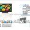 Android 4.2 tv box full HD media player 1080p support VGA dual core advestising media player hard disk media player with display