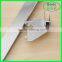 Metal middle support bracket for square tube