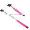 2015 hotsell Wireless Selfie Stick Built-in bluetooth shutter button selfie monopod