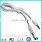 3.5mm noodle flat tpe plastic aux stereo audio cable
