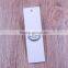 2016 new design creative garment seal kraft hang tags with gold logo