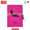 colorful hardcover locked waterproof notebook