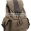 2015 Audit custom cheap canvas backpack for teens, canvas drawstring backpack