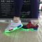 Fashionable NMD led light running shoes light and soft for men and women kids runners