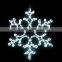 Hanging Christmas ornament 3d motif snowflake lights,light up led snowflake wand winter princess hallow