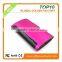 high conversion efficiency credit card power bank 8000mAh portable