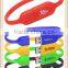 Hot sale OEM silicon wristband USB flash drive 4gb 8gb