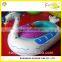 Colorful animals style kids water boat, electric bumper boat