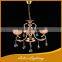 Contemporary Top Sale Big Size 6 Lights Crystal Lantern Chandelier With Longan Drops