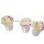 Rotary type plastic cup filling and sealing machine