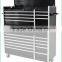 TJG-TC56KST Steel Tool Box Trolley 56-Inch Roller Metal Tool Cabinet with 12 BBS Drawers