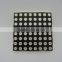 high reliability red and pure green bi color 8*8 dots PIN LED dot matrix display