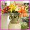 Polyurethane Real Touch artificial lily cheap wholesale artificial flowers