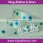 Decorative Custom Flower Printed Ribbon