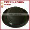 Wholesale Adults Party Black Round Top Felt Bowler Hat With Black Ribbon