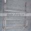 Large ribbon wire over the door towel rack in echrome finish