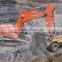 ZX470LCH-5G Excavator Buckets, Customized Hitachi ZX470 Excavator 2.1M3 Rock Buckets for sale