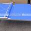 Folding aluminium beach sunbed
