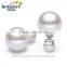 925 sterling silver earring double side earring shell pearl earring