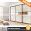 Bedroom furniture double color 3 doors bedroom wardrobe design