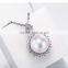 High Quality Women's Big Pearl Jewellery in Silver