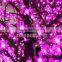 Factory wholesale pink cherry blossom led christmas tree candle light