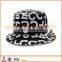Cheap plain custom logo bucket hats wholesale