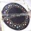 Black Stone Marble Inlaid Pietre Dure CofeeTable Top