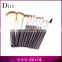 12pcs private label cosmetics makeup brush set